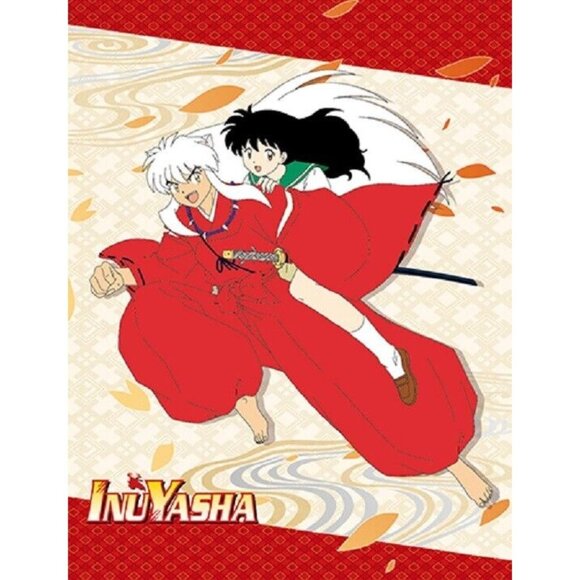 Viz Media Other - New Inuyasha Plush Fleece Throw Gift Blanket Kagome Anime Manga Noodle Stopper